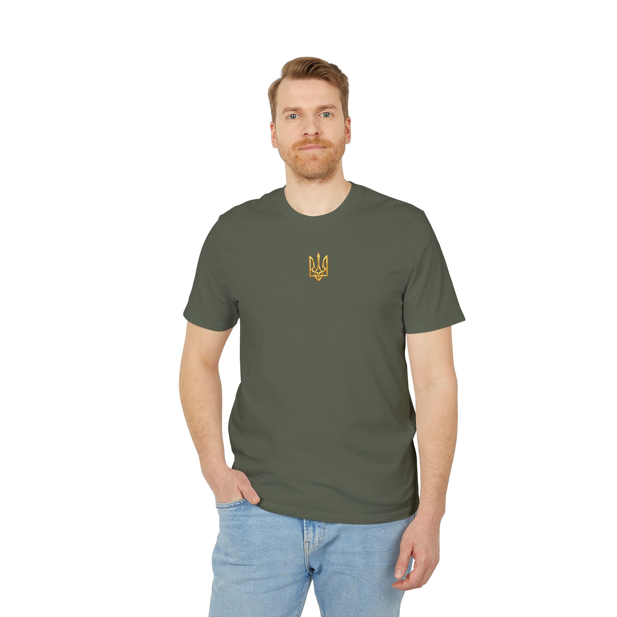 Ukrainian Trident Chest Tee