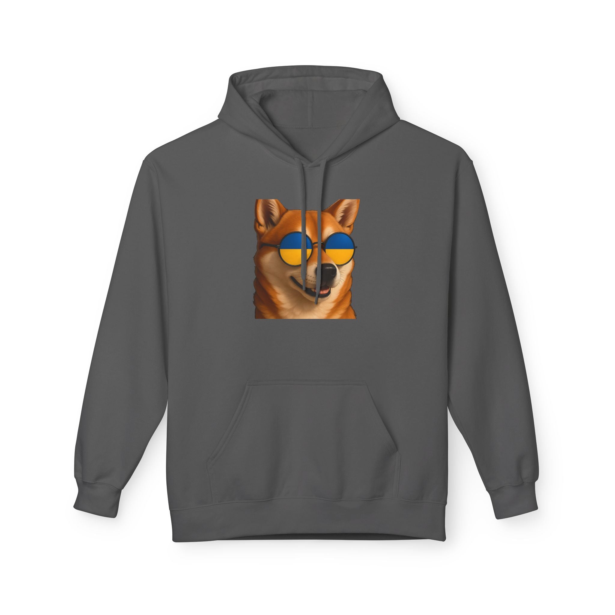 Ukrainian Doge Sunglasses Hoodie