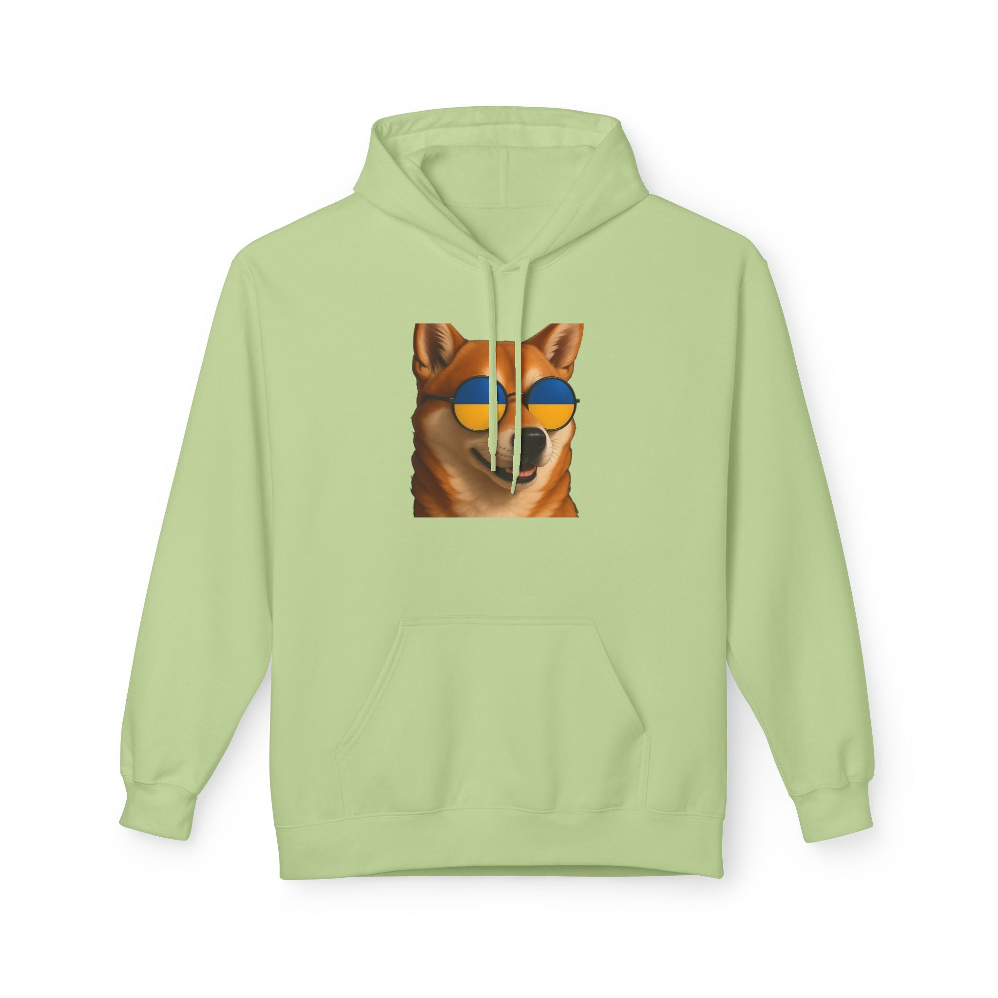 Ukrainian Doge Sunglasses Hoodie