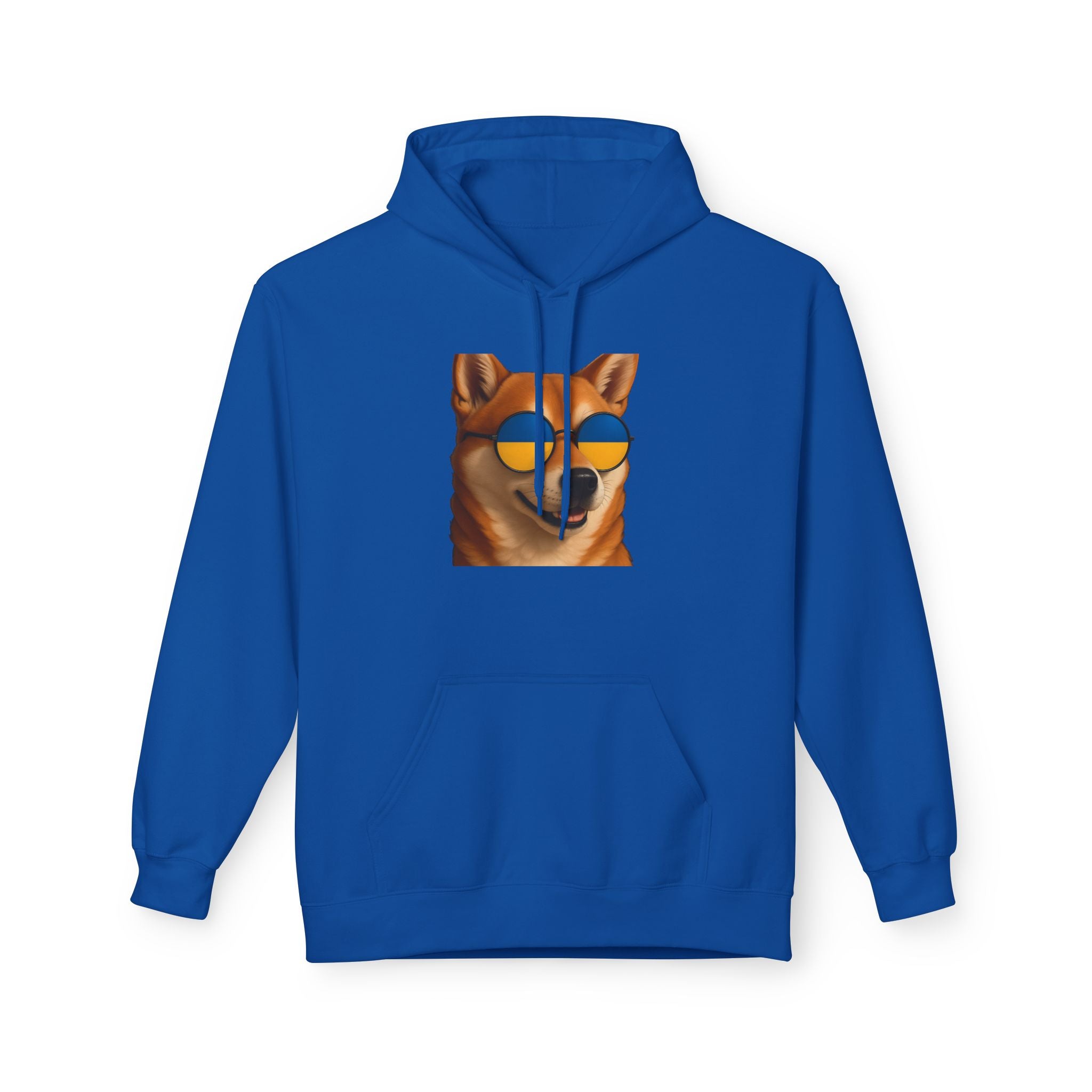 Ukrainian Doge Sunglasses Hoodie