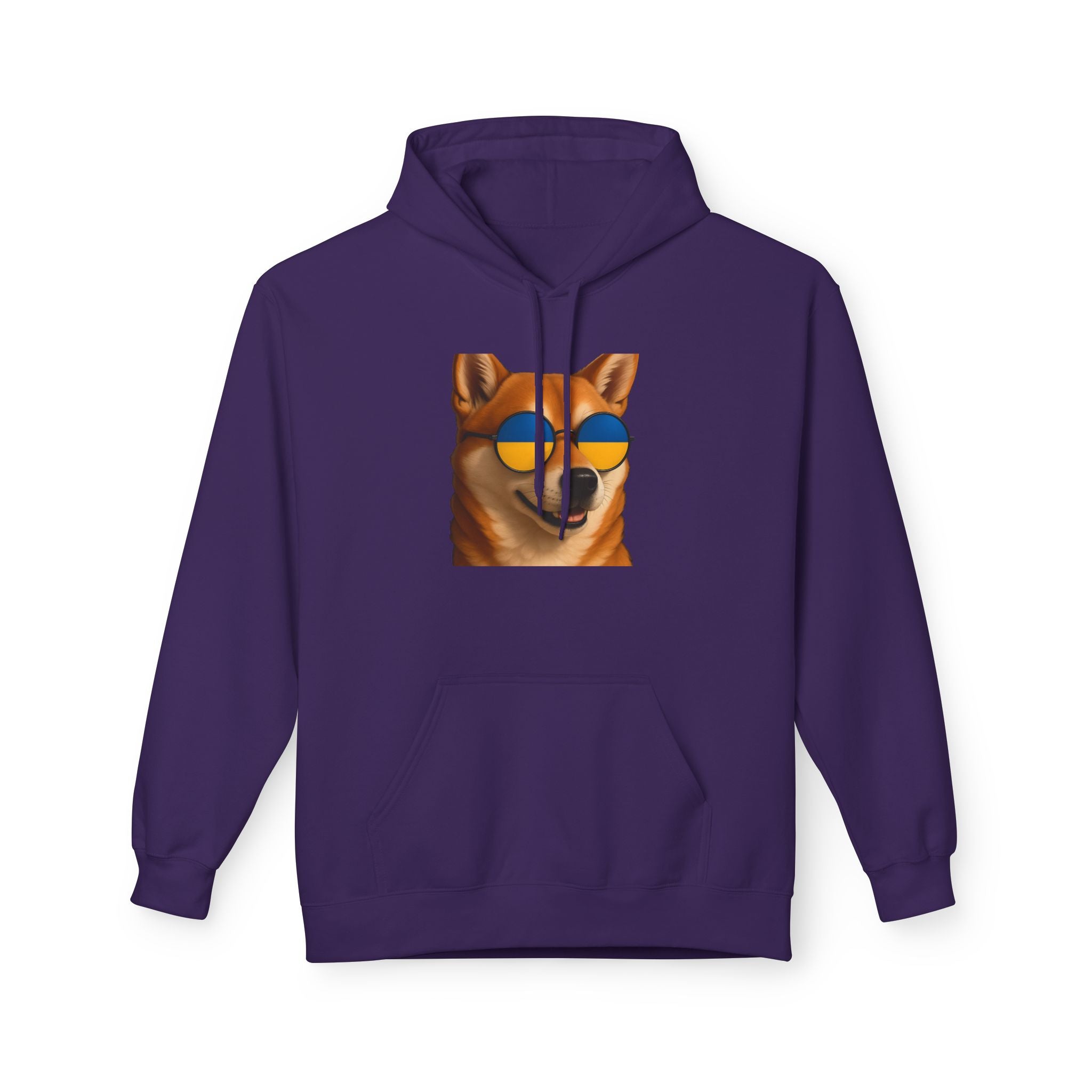 Ukrainian Doge Sunglasses Hoodie