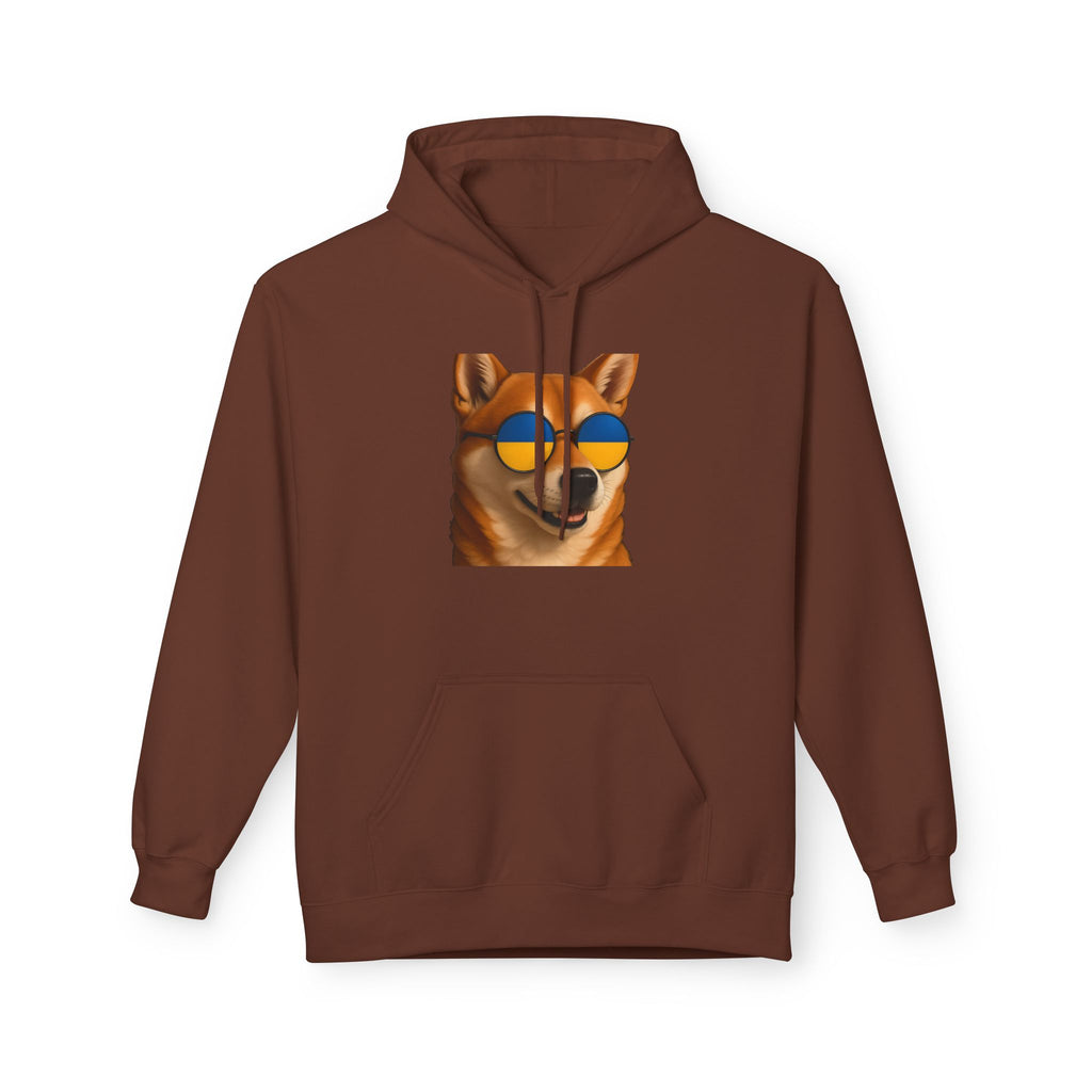 Ukrainian Doge Sunglasses Hoodie