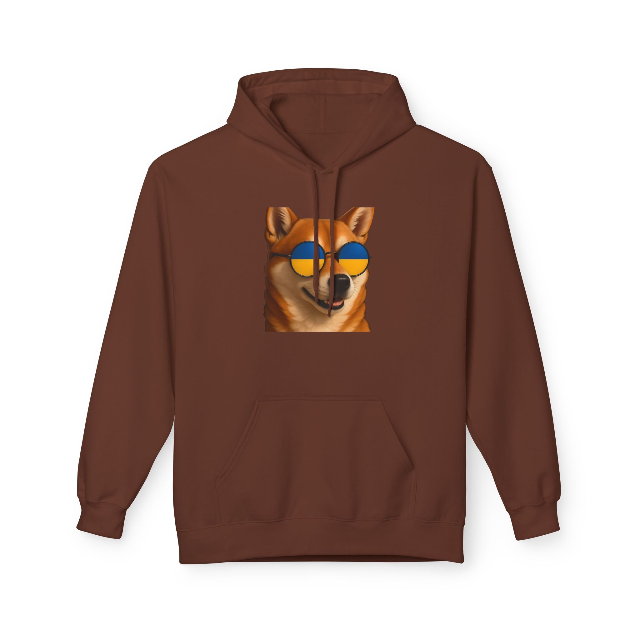 Ukrainian Doge Sunglasses Hoodie