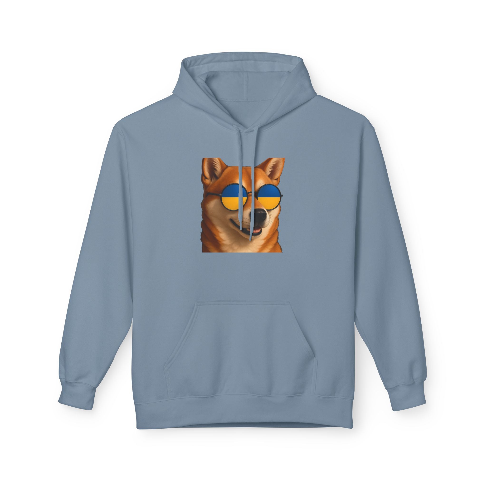 Ukrainian Doge Sunglasses Hoodie
