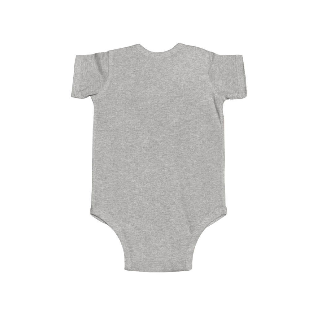 Infant Bodysuit with Vibrant Ukrainian Phoenix Illustration — Cute Baby Onesie