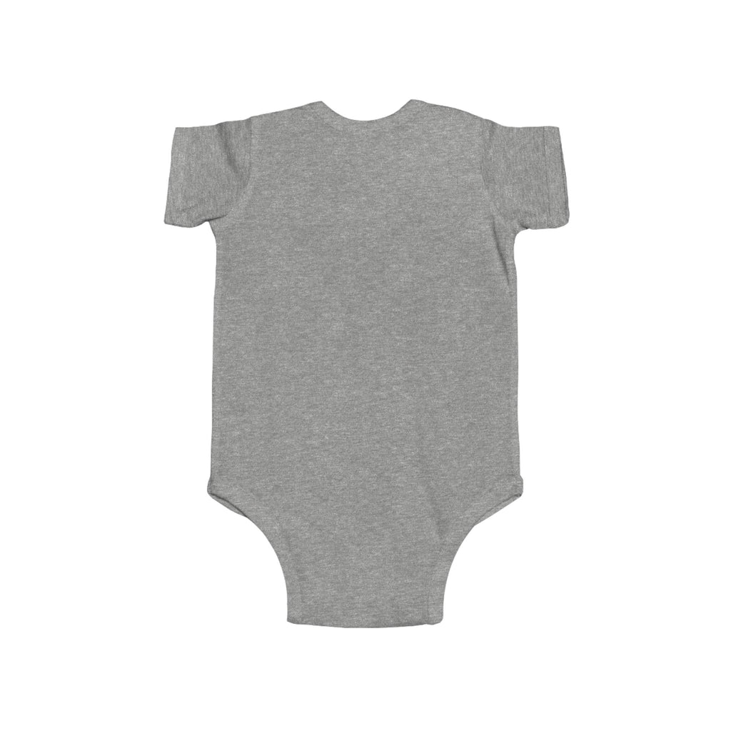 Infant Bodysuit with Vibrant Ukrainian Phoenix Illustration — Cute Baby Onesie