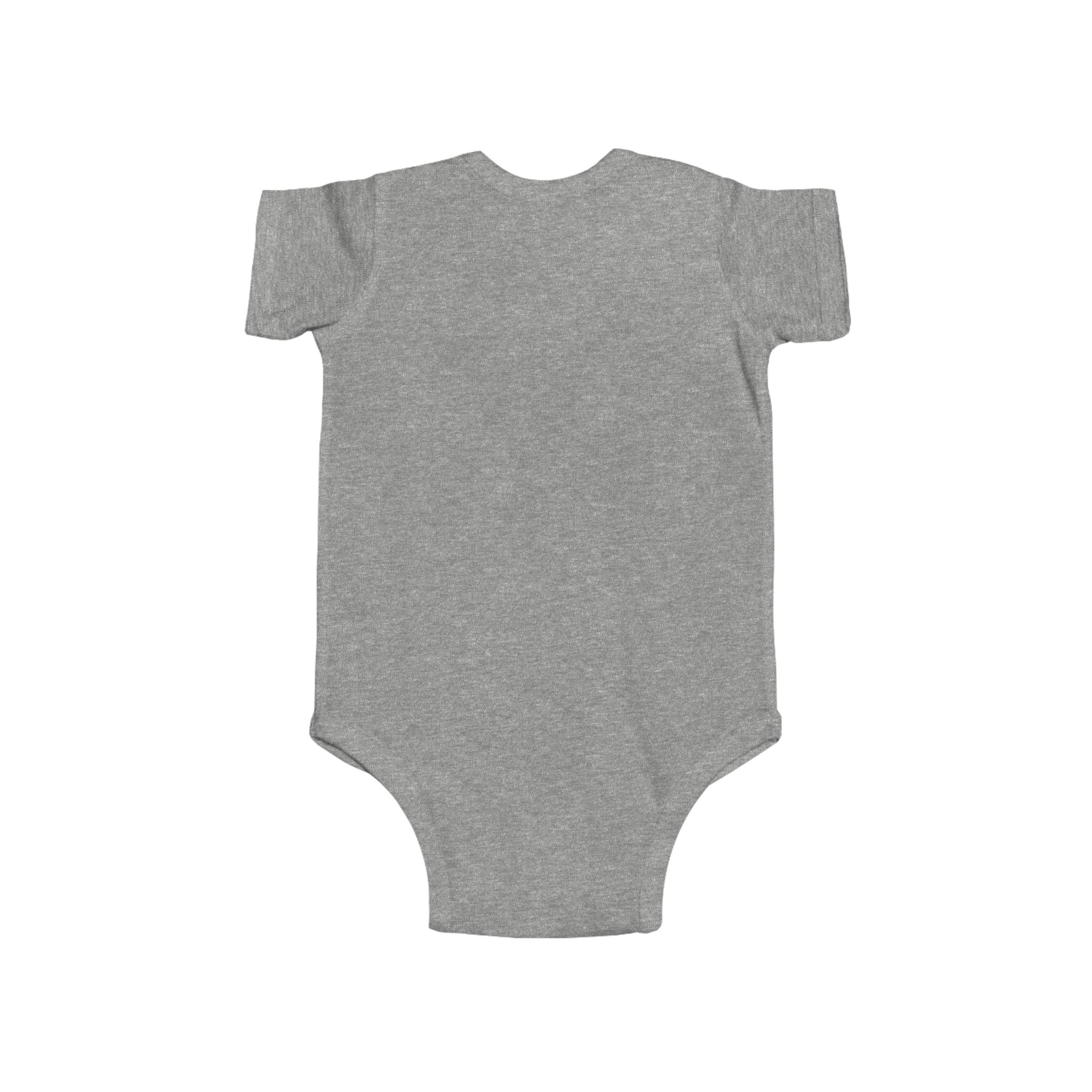 Infant Bodysuit with Vibrant Ukrainian Phoenix Illustration — Cute Baby Onesie