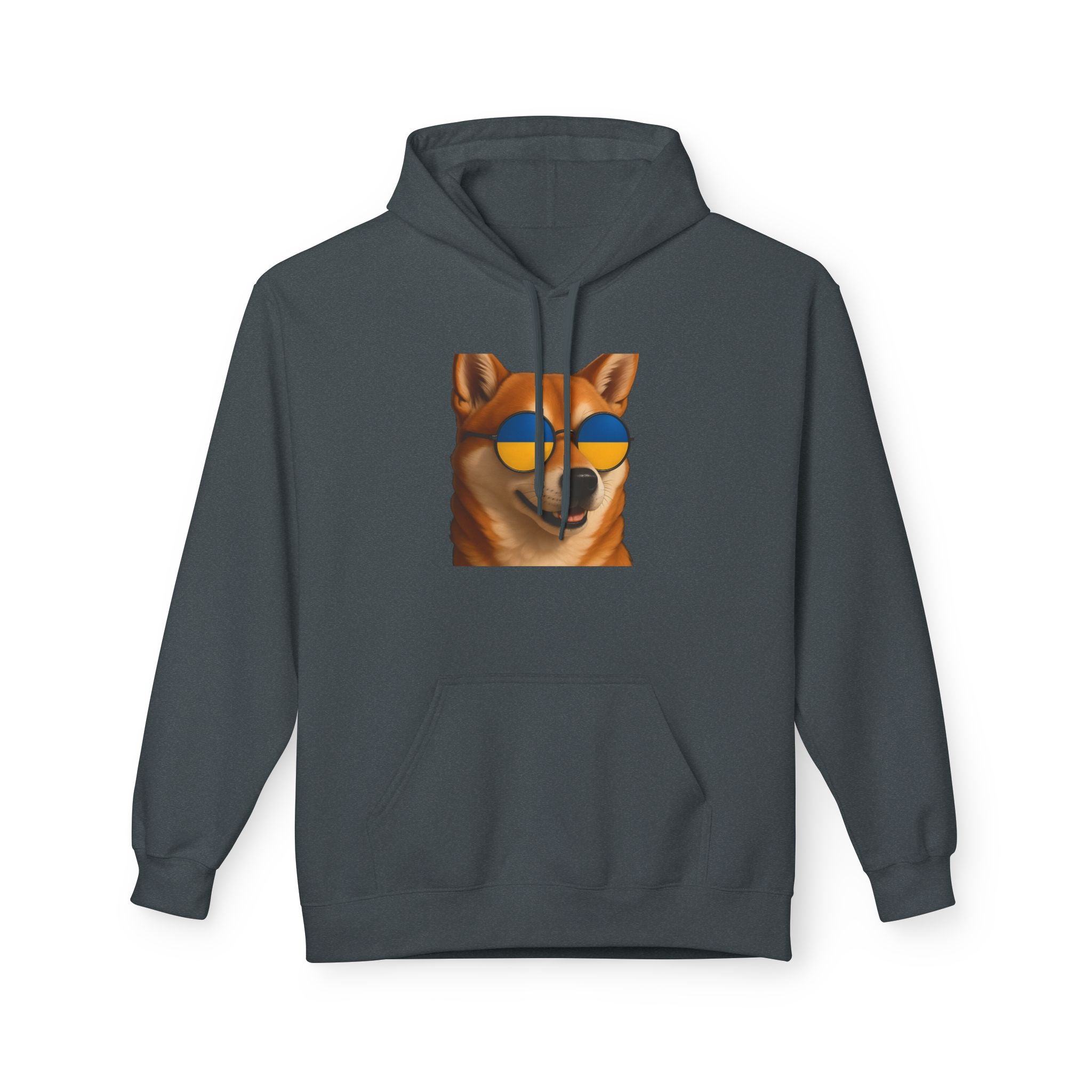Ukrainian Doge Sunglasses Hoodie