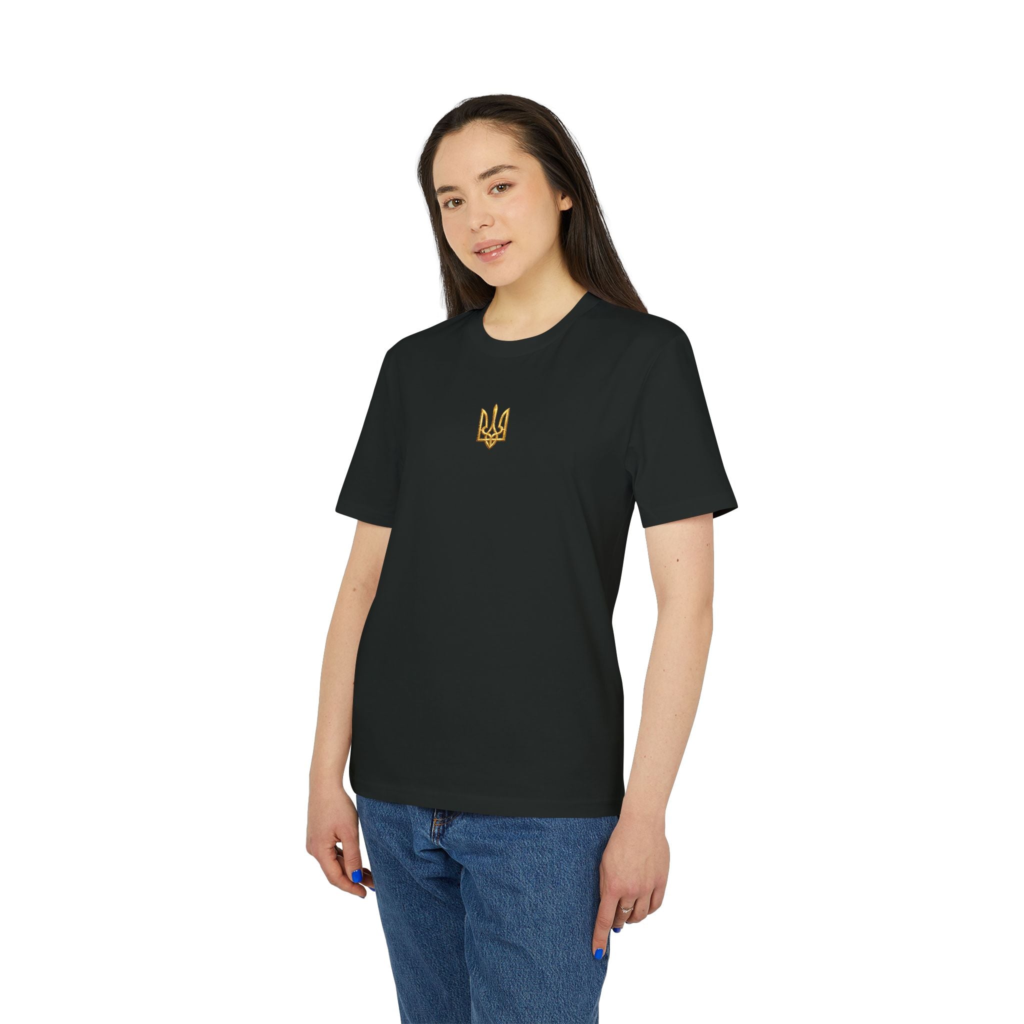 Ukrainian Trident Chest Tee