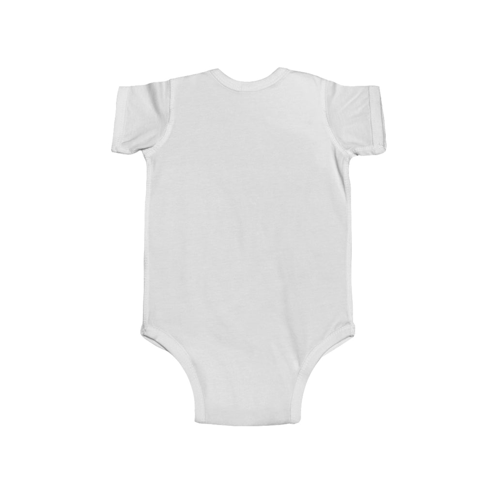 Infant Bodysuit with Vibrant Ukrainian Phoenix Illustration — Cute Baby Onesie