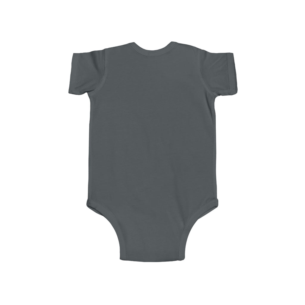 Infant Bodysuit with Vibrant Ukrainian Phoenix Illustration — Cute Baby Onesie