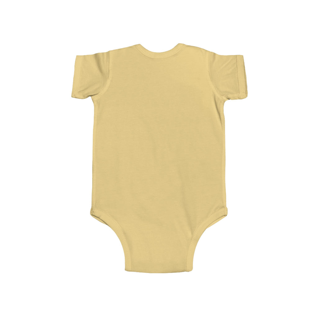 Infant Bodysuit with Vibrant Ukrainian Phoenix Illustration — Cute Baby Onesie