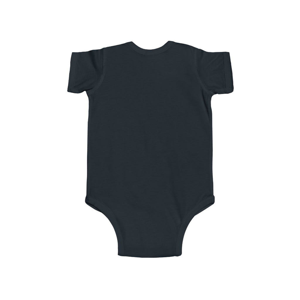 Infant Bodysuit with Vibrant Ukrainian Phoenix Illustration — Cute Baby Onesie