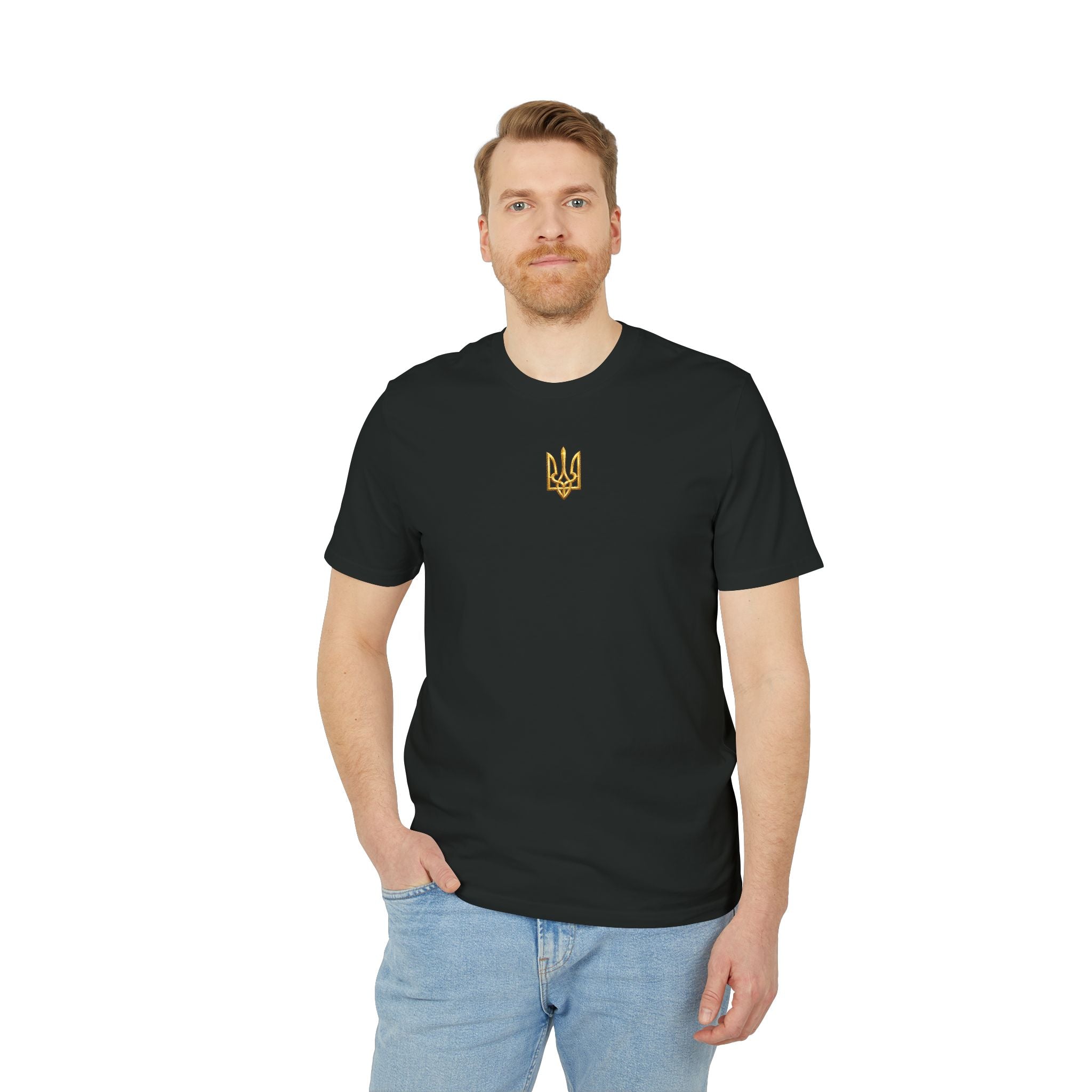 Ukrainian Trident Chest Tee