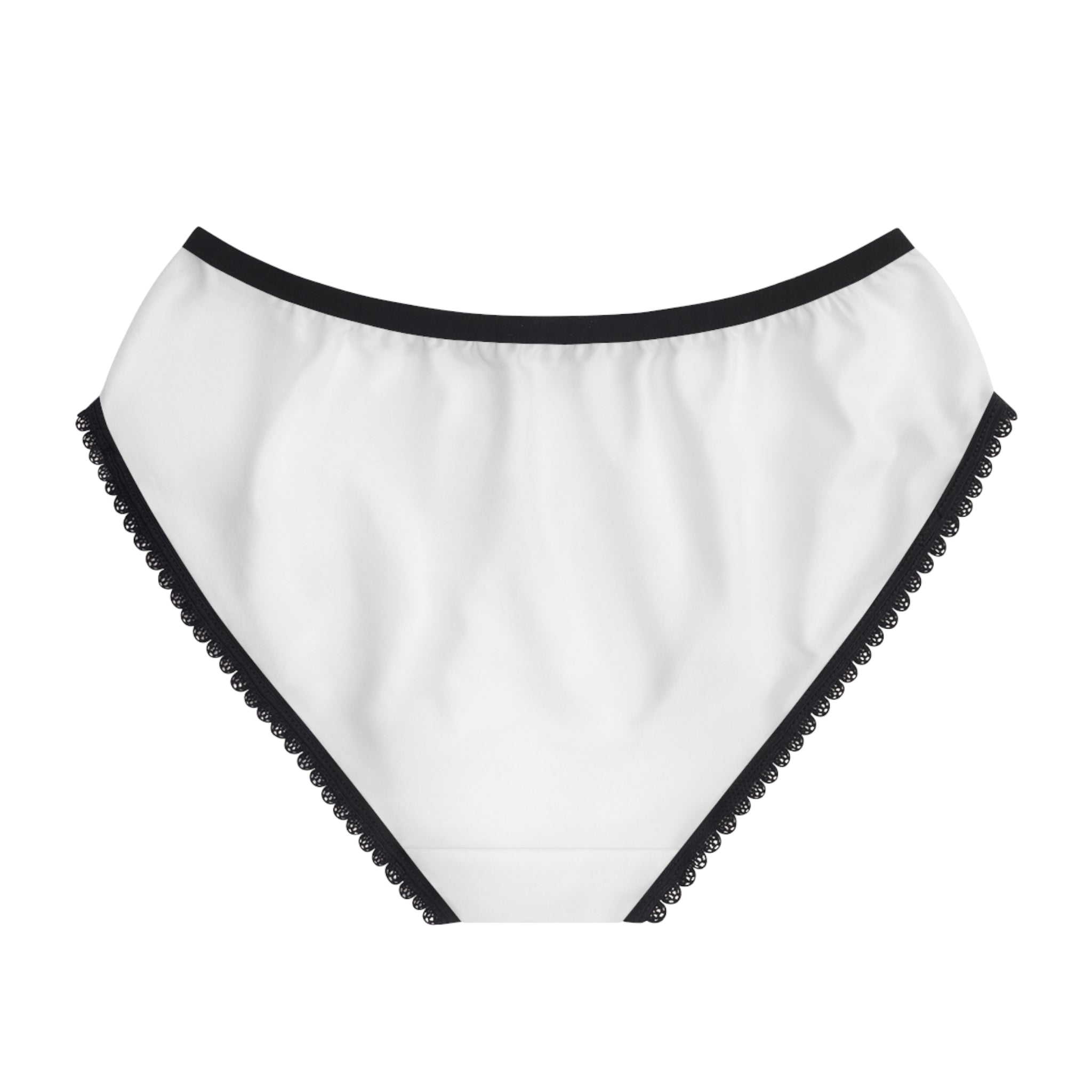 Women's Briefs with Dainty Ukrainian Wheat Heart Print